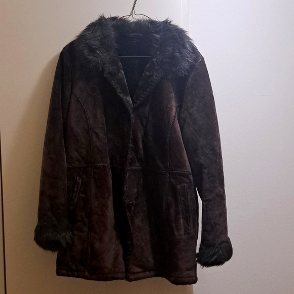 Suede Winter Jacket - Picture 1 of 3